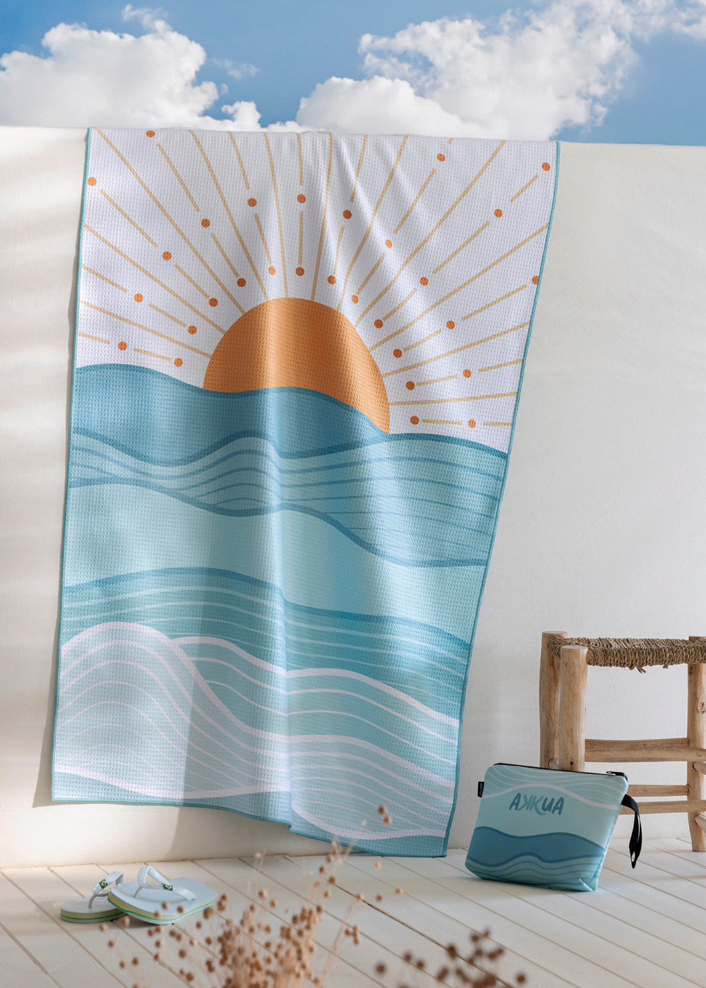 BEACH TOWEL + BAG ORLEANS